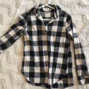 Old navy xs buffalo plaid shirt! New!